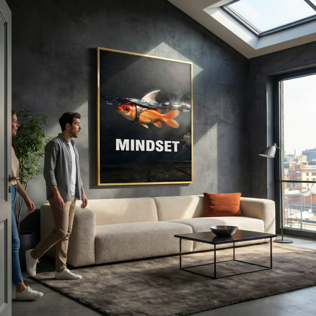 Quadro Decorativo Mindset