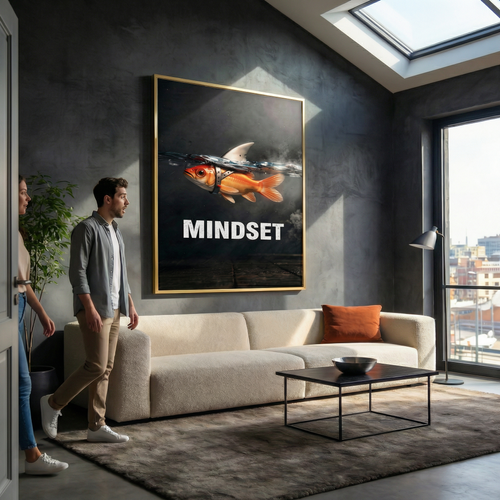 Quadro Decorativo Mindset