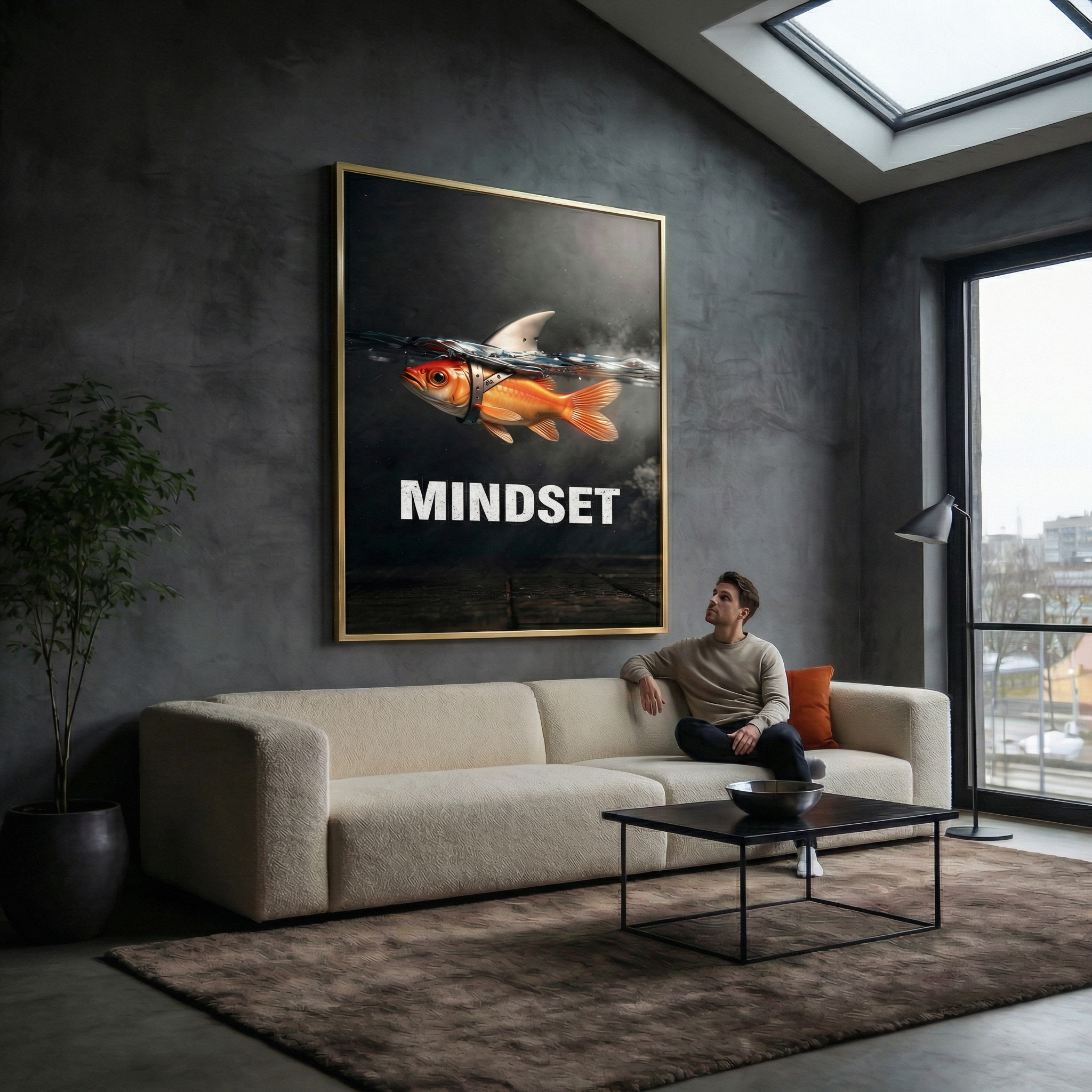 Quadro Decorativo Mindset